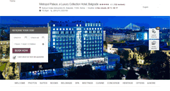 Desktop Screenshot of metropolpalace.com